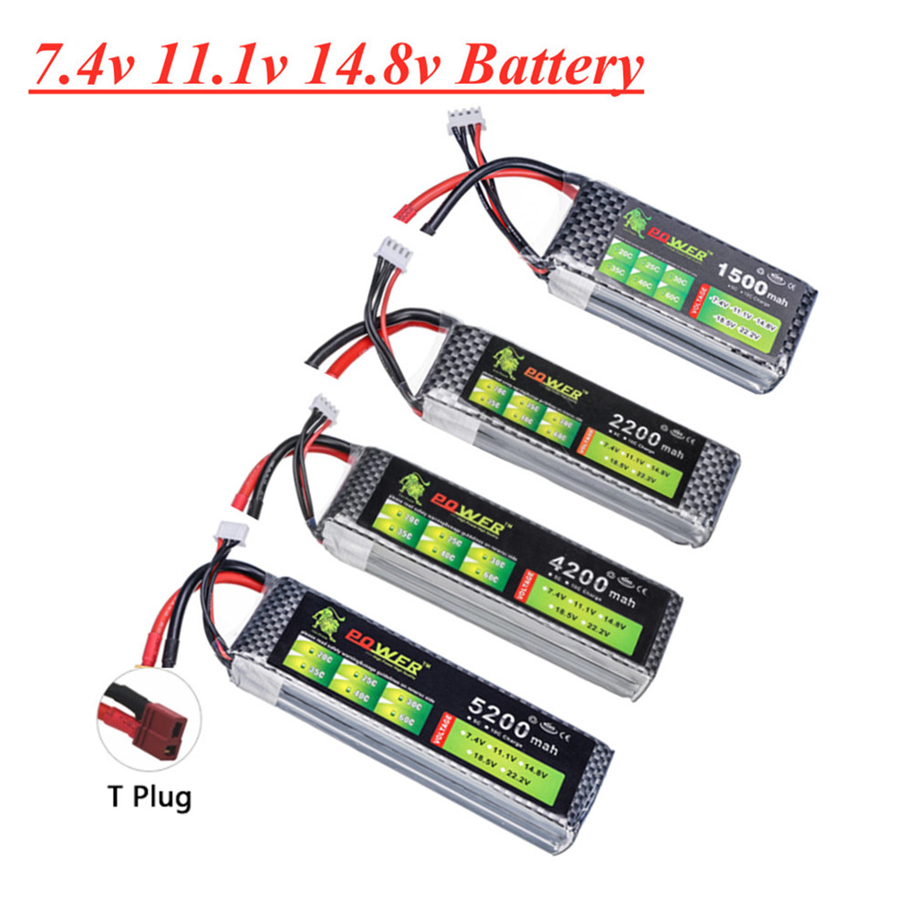 4S Lipo Battery 14.8V 6000Mah - Lipo Batterie 2S 3S 4S 1500mah