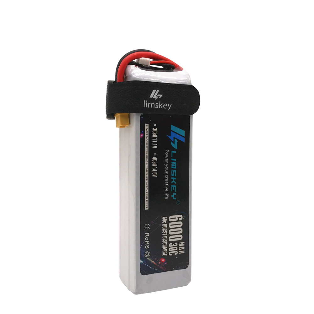 4S Lipo Battery 14.8V 6000Mah - Lismkey 14,8 V 6000 mAh 30C
