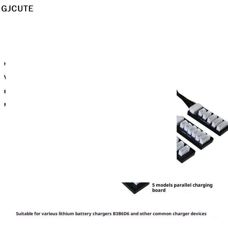 12S Lipo Battery Balancing Board - 1 Set RC Akku-Ladegerät B6AC Parallele