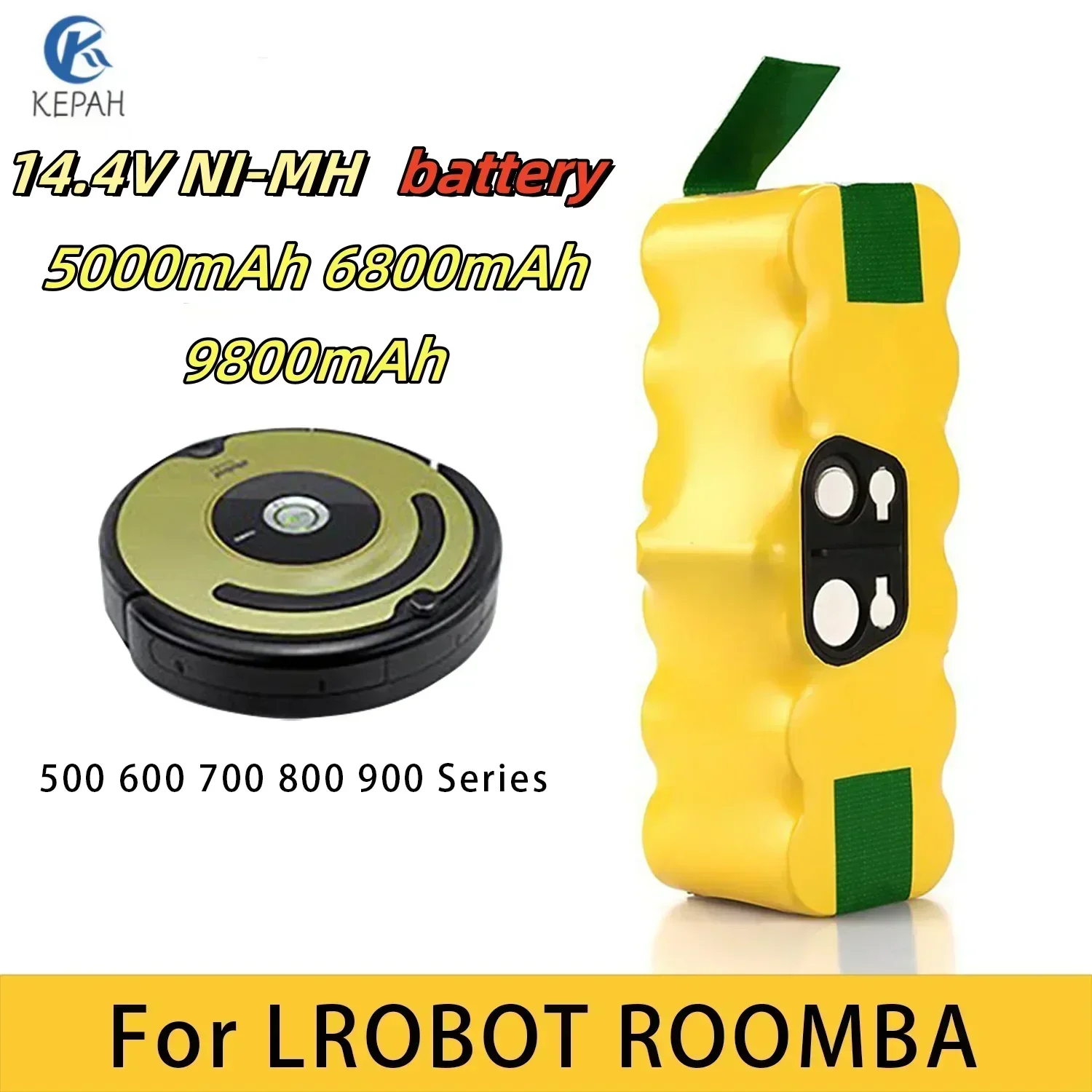 4S Lipo Battery 14.8V 6000Mah - 14,4 V 5000 mAh Roboter-Staubsauger-Akku für