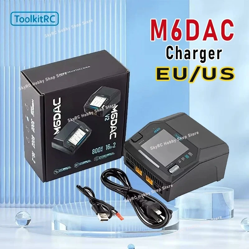 Toolkitrc M6Dac Smart Charger - ToolkitRC M6DAC V2 Zweikanaliges Smart Lipo