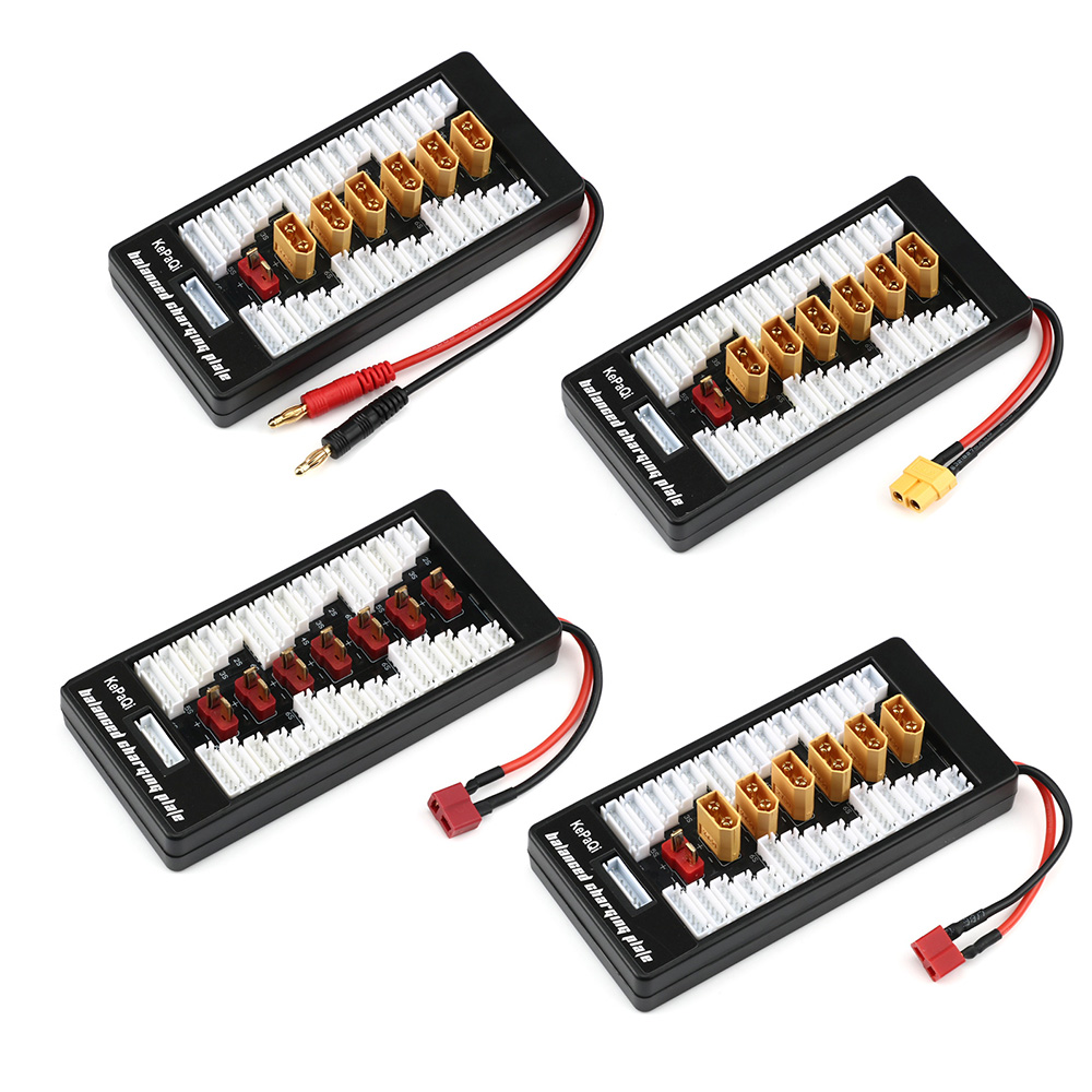 12S Lipo Battery Balancing Board - Multi 2S-6S Lipo Parallel-Ladeplatte mit XT60-Stecker