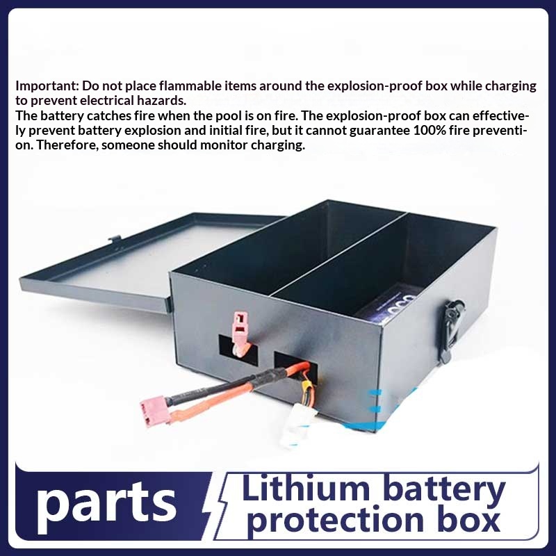 Lipo Battery Fireproof Safety Charge Box - Cnrc Lipo-Batterie-Sicherheits-Ladebox, feuerfest, explosionsgeschützt, für RC-Auto,
