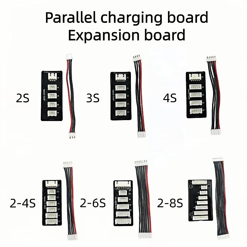 12S Lipo Battery Balancing Board - 1 Set RC Akku-Ladegerät B6AC Parallele