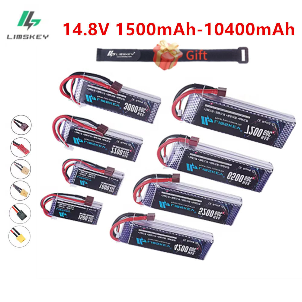 4S Lipo Battery 14.8V 6000Mah - 60C Lipo Batterie 14,8 V 4S