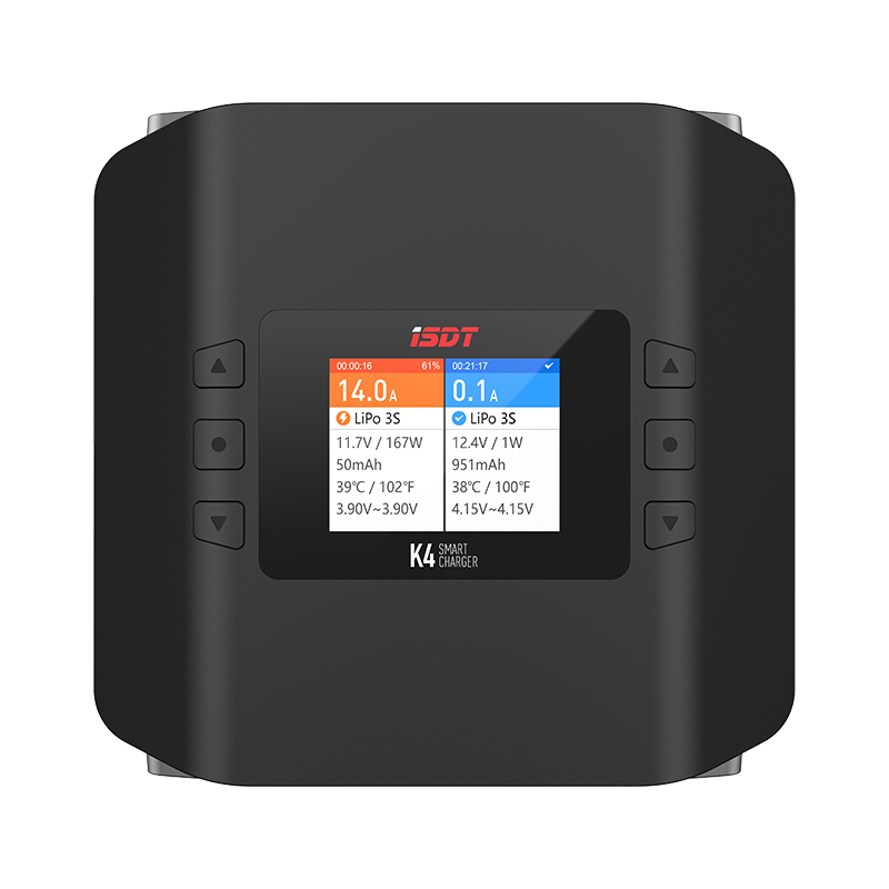 Isdt K4 Dual Lipo Charger - ISDT K4 Dual-Mode Smart Balance AC