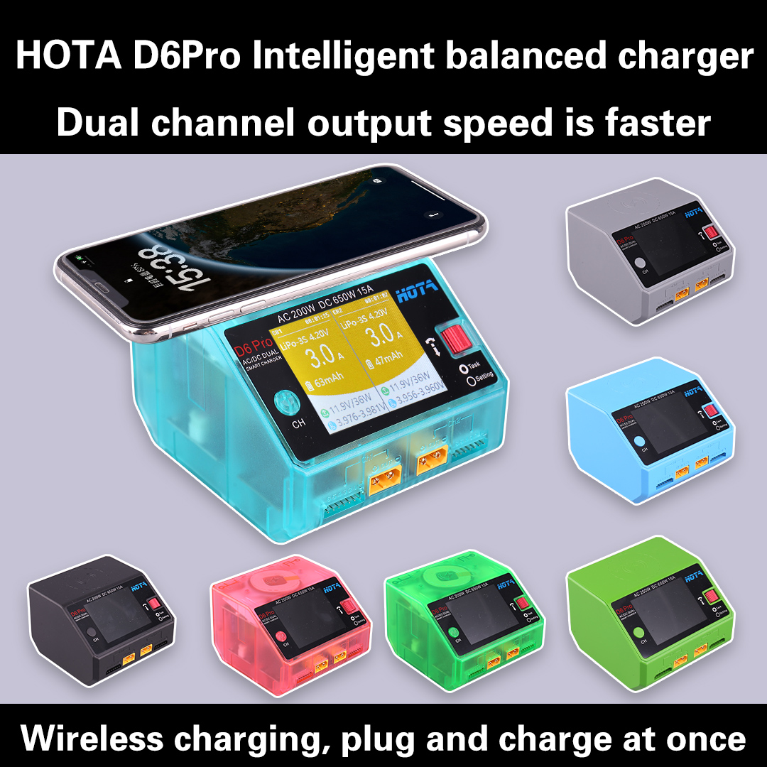 HOTA D6 Pro Dual-Kanal Lipo-La – Hota D6 Pro Dual Lipo Charger Bewertung und Preis