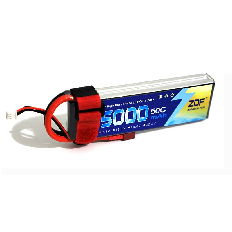 ZDF FPV 450 500 7,4 V 11,1 V 1 – 6S Lipo Battery 22.2V 5000Mah Bewertung und Preis