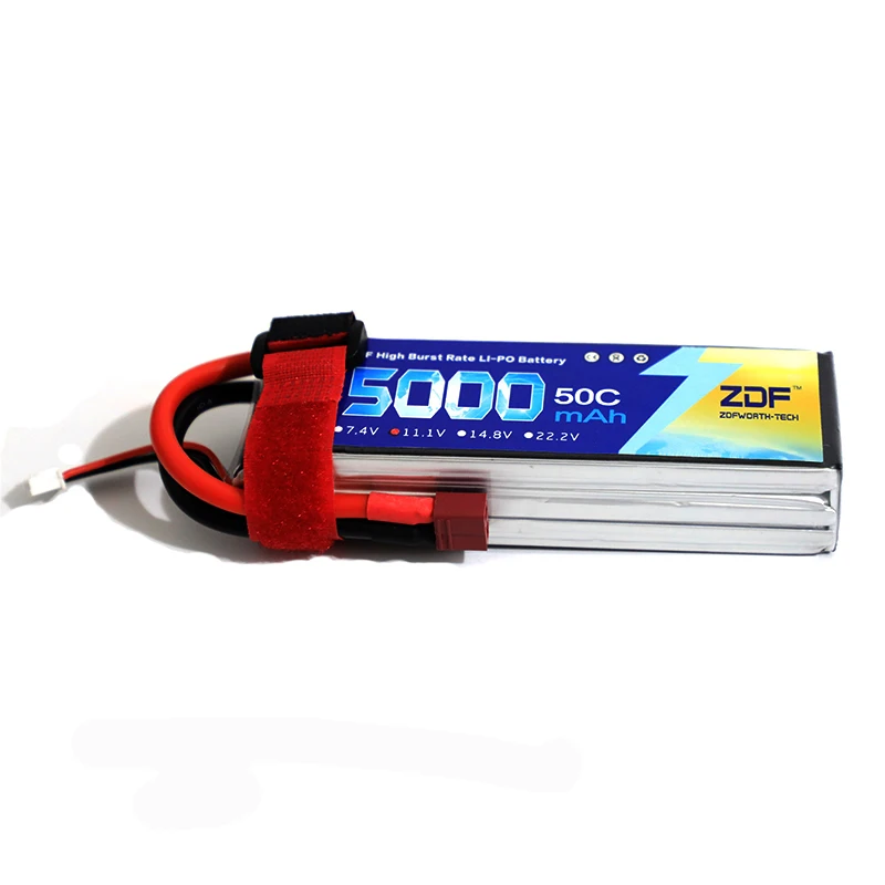 ZDF FPV 450 500 7,4 V 11,1 V 1 – 6S Lipo Battery 22.2V 5000Mah Bewertung und Preis