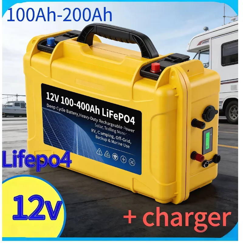 12V LiFePO4 100-200Ah |   Blue – Lifepo4 12V 100Ah Bms Bluetooth Bewertung und Preis