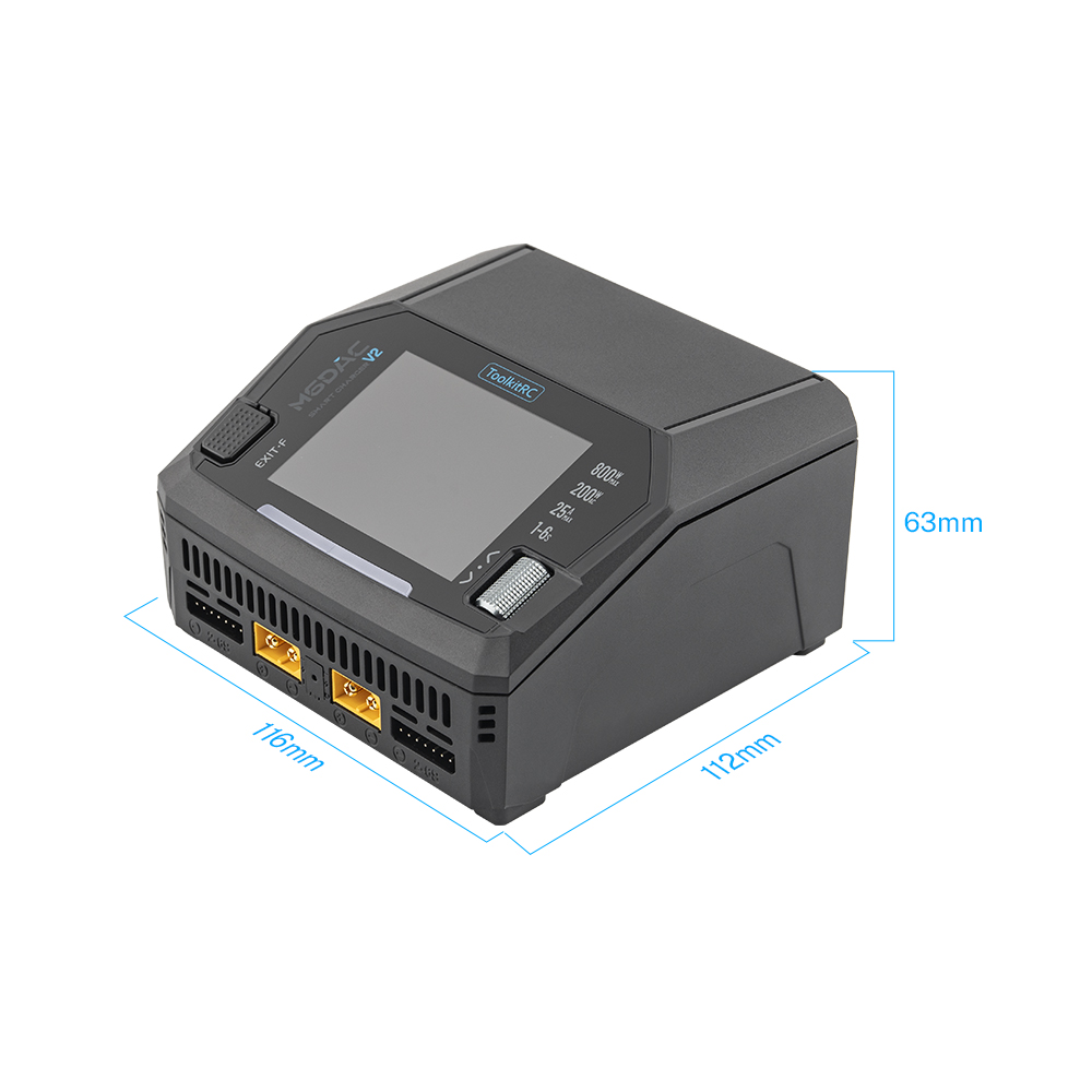 ToolkitRC M6DAC Pro AC300W M6D – Toolkitrc M6Dac Smart Charger Bewertung und Preis