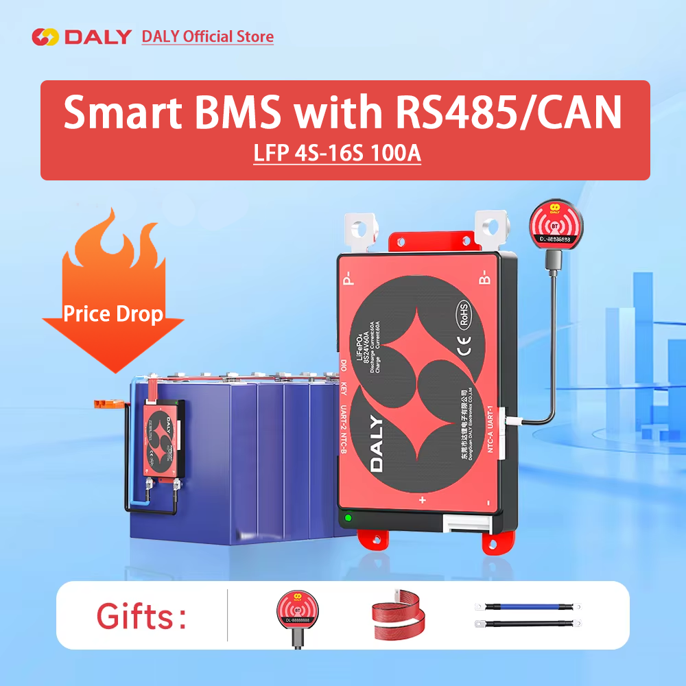 Daly Smart BMS 4S Lifepo4 12V  – Lifepo4 12V 100Ah Bms Bluetooth Bewertung und Preis