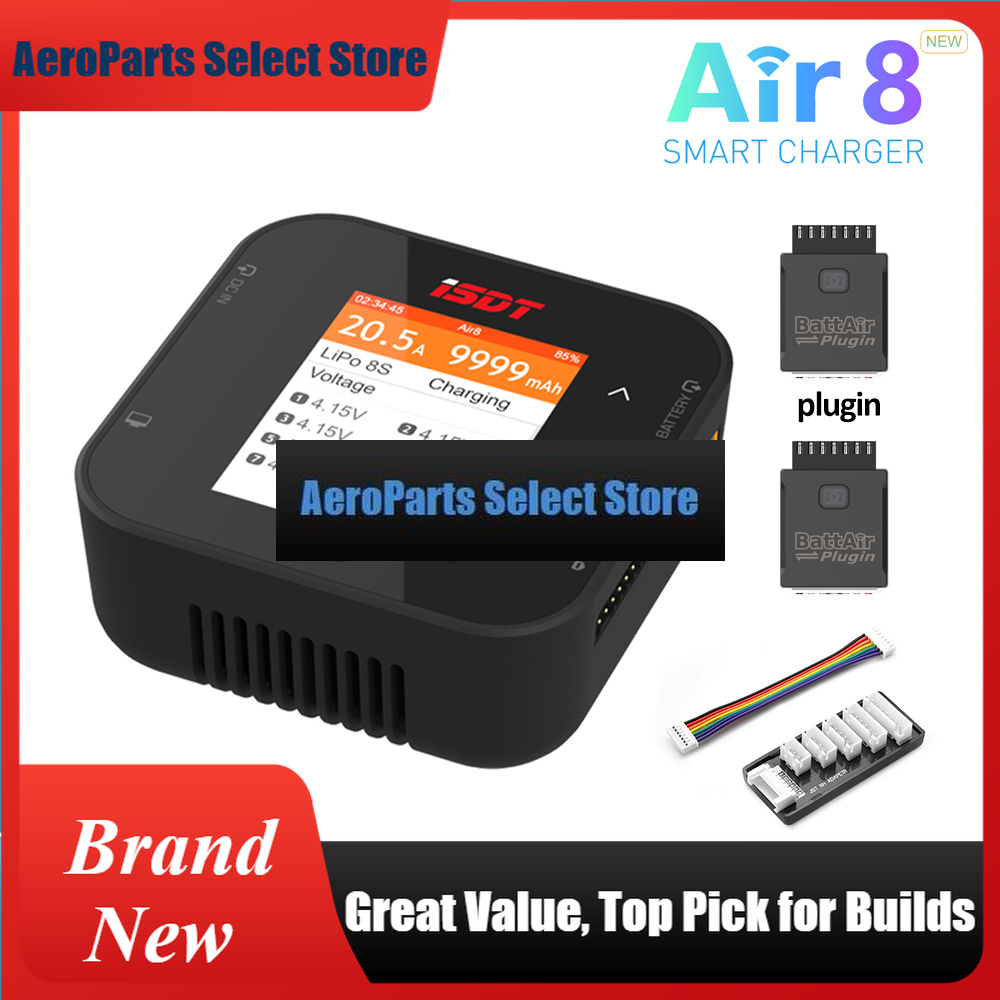 AeroPartsISDT Air8 500W 20A DC – Isdt Air8 8S Lipo Charger Bewertung und Preis