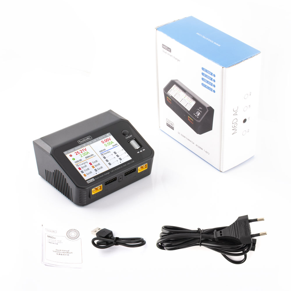 ToolkitRC M6DAC Zweikanal-Smar – Toolkitrc M6Dac Smart Charger Bewertung und Preis