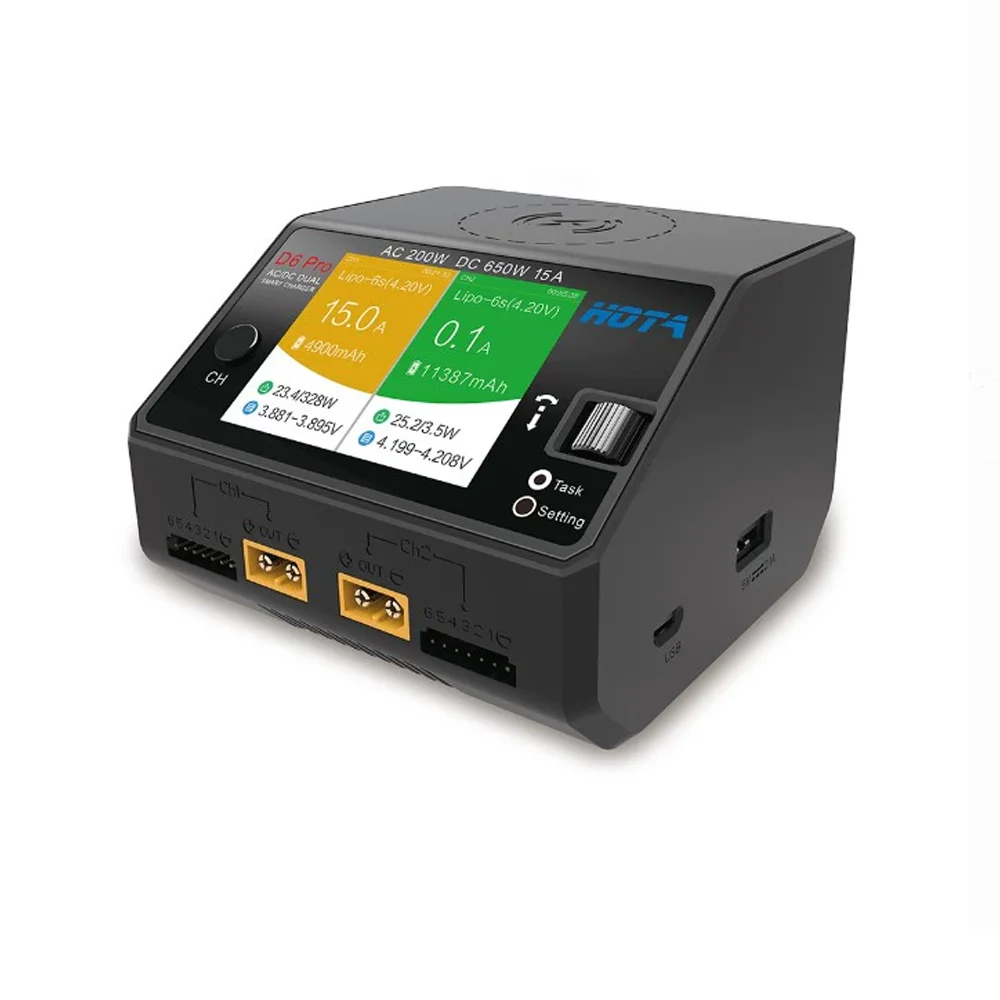 HOTA D6 Pro 200W AC 650W DC Du – Hota D6 Pro Dual Lipo Charger Bewertung und Preis