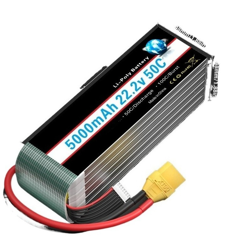 Neue 5000/6000 mah 22,2 V Lipo – 6S Lipo Battery 22.2V 5000Mah Bewertung und Preis