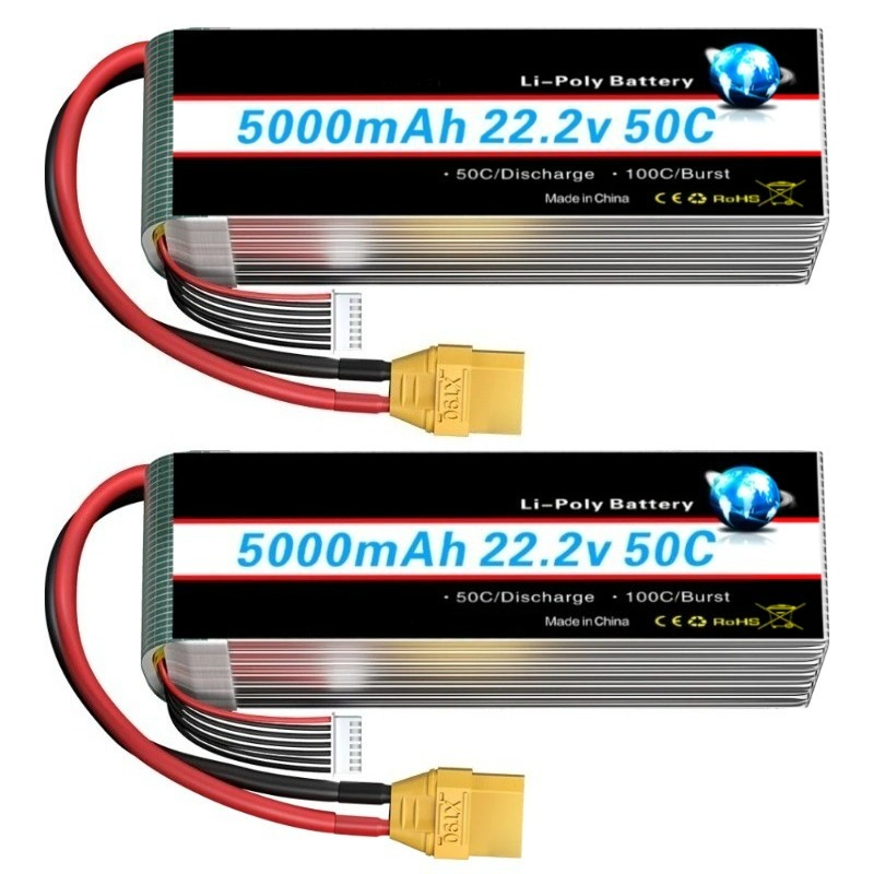 Neue 5000/6000 mah 22,2 V Lipo – 6S Lipo Battery 22.2V 5000Mah Bewertung und Preis