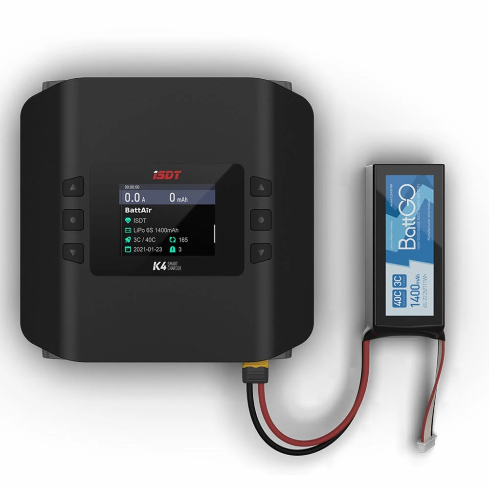 K4 AC 400W DC 600W Dual-Mode S – Isdt K4 Dual Lipo Charger Bewertung und Preis