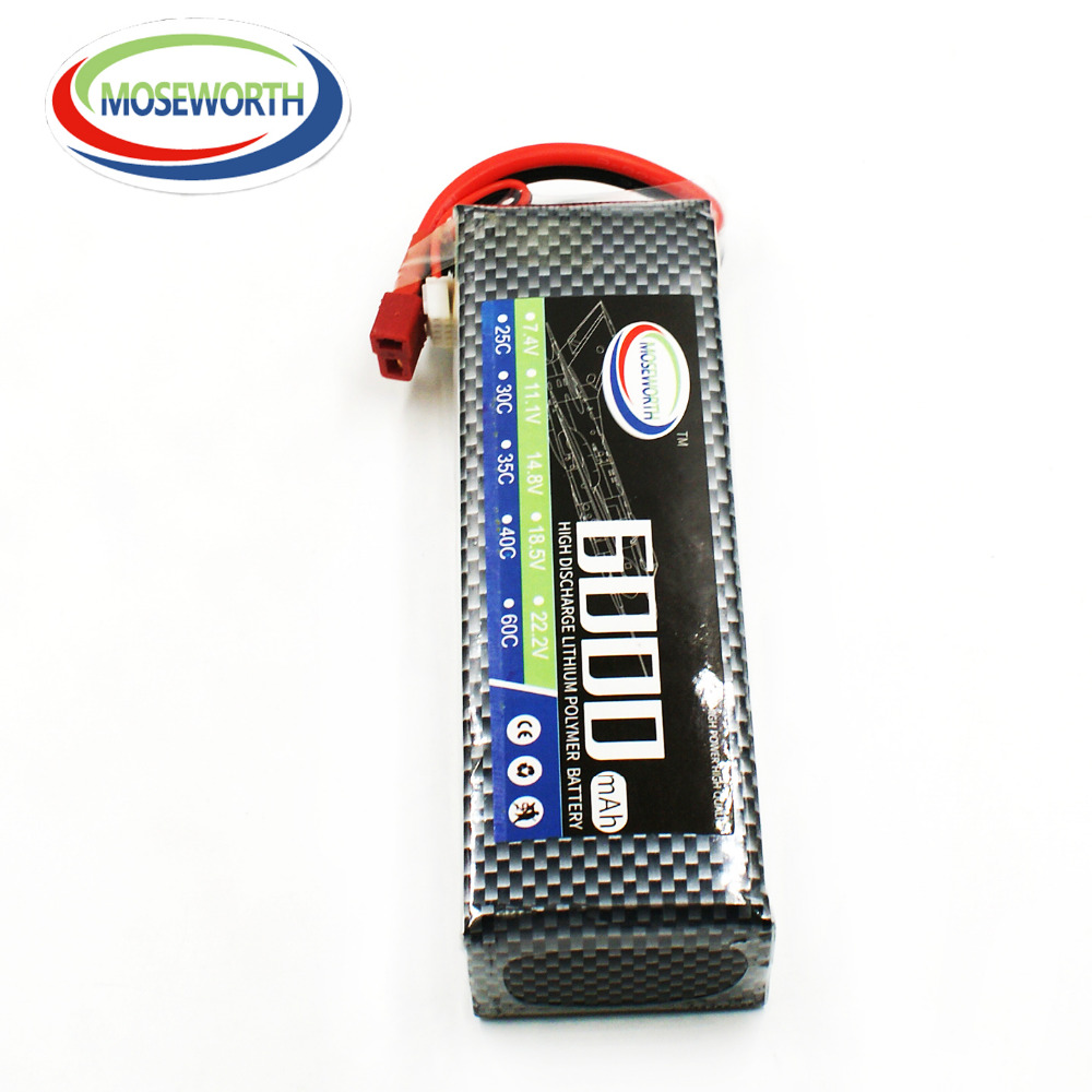 4S 14,8 V 6000 mAh RC Spielzeu – 4S Lipo Battery 14.8V 6000Mah Bewertung und Preis