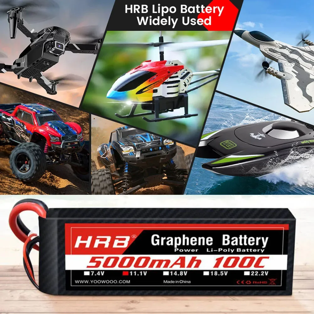 2PC Graphene Batterie 2S 3S 4S – 6S Lipo Battery 22.2V 5000Mah Bewertung und Preis