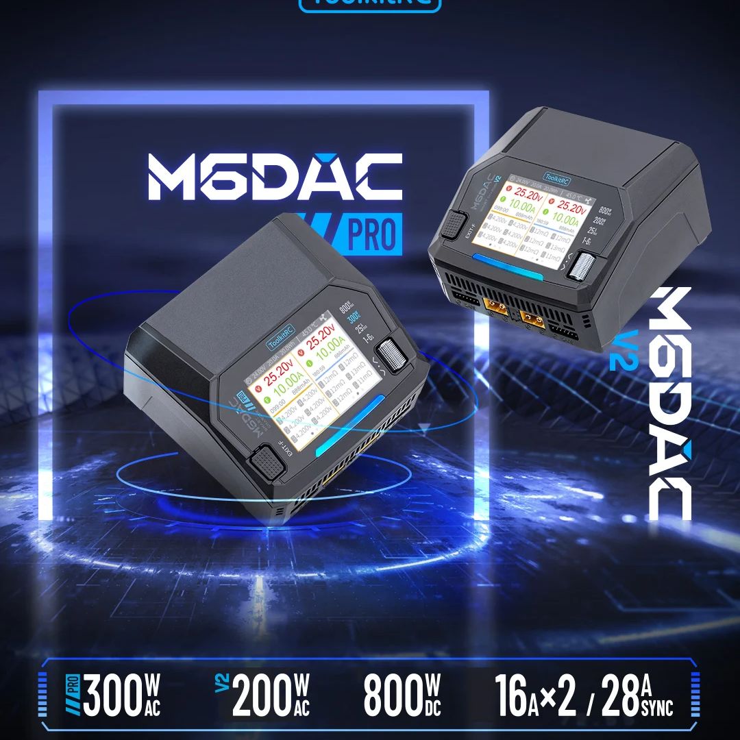 ToolkitRC M6DAC PRO M6DAC V2 D – Toolkitrc M6Dac Smart Charger Bewertung und Preis