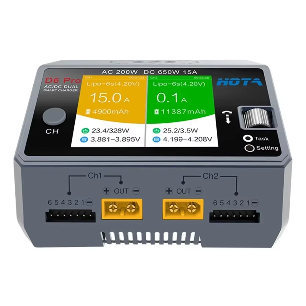 HOTA D6 Pro Dual-Channel-Ladeg – Hota D6 Pro Dual Lipo Charger Bewertung und Preis