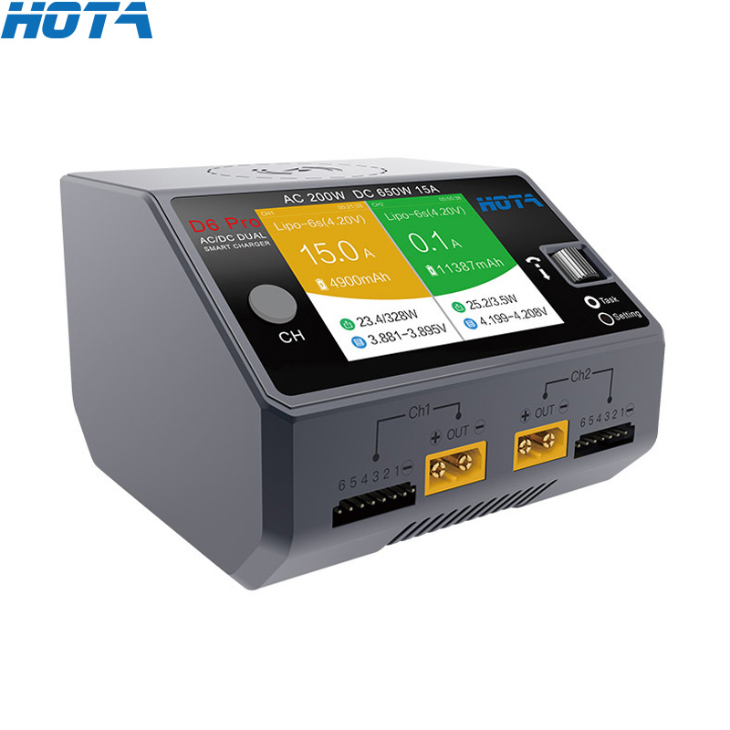 HOTA D6 Pro Schwarz AC 200w DC – Hota D6 Pro Dual Lipo Charger Bewertung und Preis