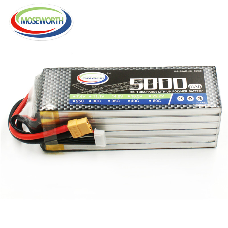 6S 22,2 V 5000mAh 60C RC Spiel – 6S Lipo Battery 22.2V 5000Mah Bewertung und Preis