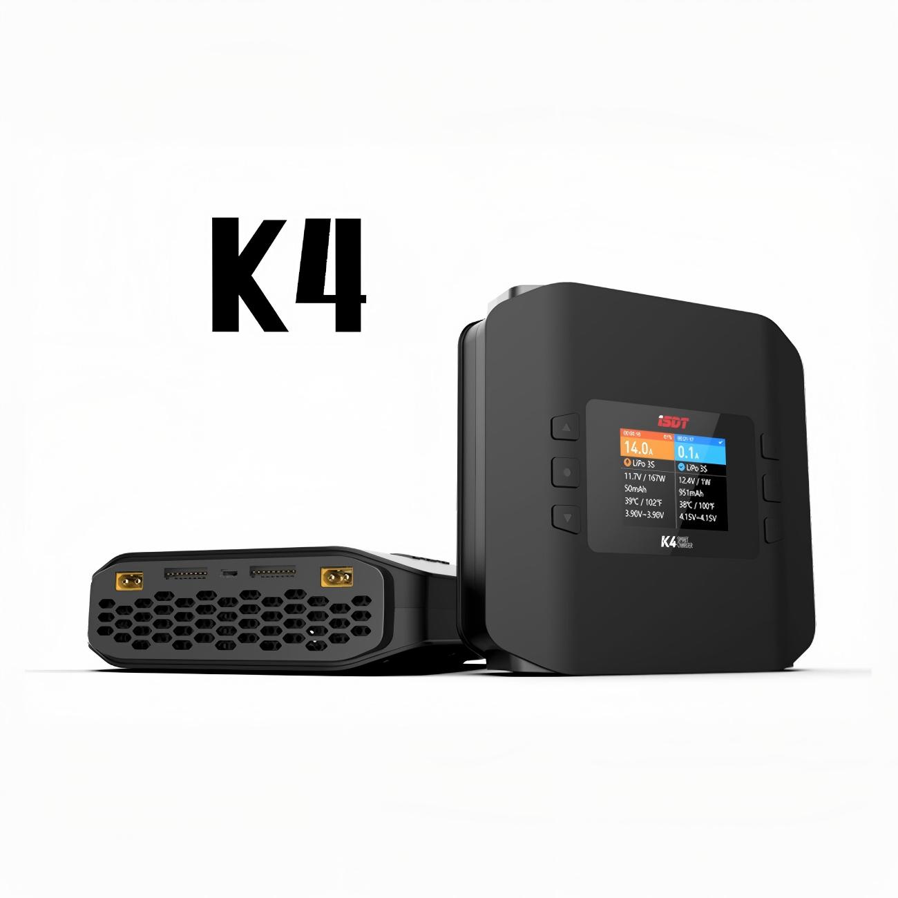 Original ISDT K4 Dual-Channel  – Isdt K4 Dual Lipo Charger Bewertung und Preis