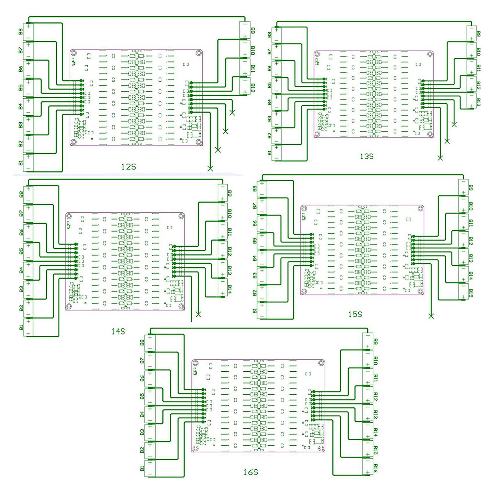 ABZZ-2X 12S 13S 14S 15S 16S Ak – 12S Lipo Battery Balancing Board Bewertung und Preis