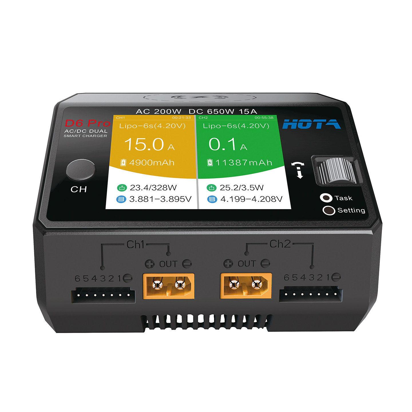 HOTA D6 Pro AC/DC Dual-Channel – Hota D6 Pro Dual Lipo Charger Bewertung und Preis