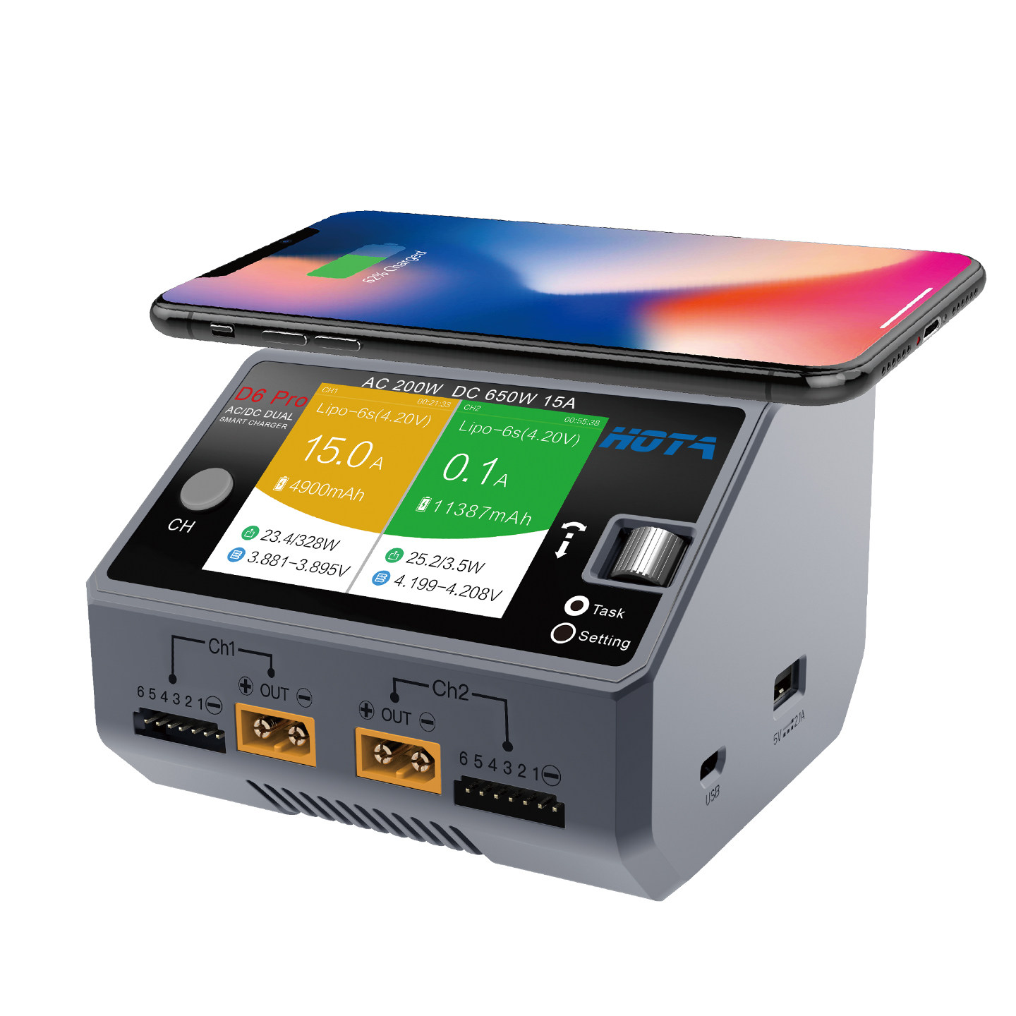 HOTA D6 Pro AC/DC Dual-Channel – Hota D6 Pro Dual Lipo Charger Bewertung und Preis