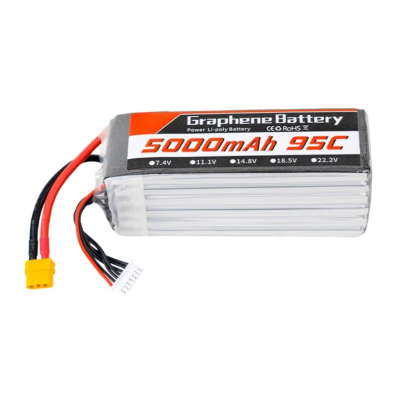 Graphen-Lipo-Akku 5000mAh 6S 2 – 6S Lipo Battery 22.2V 5000Mah Bewertung und Preis