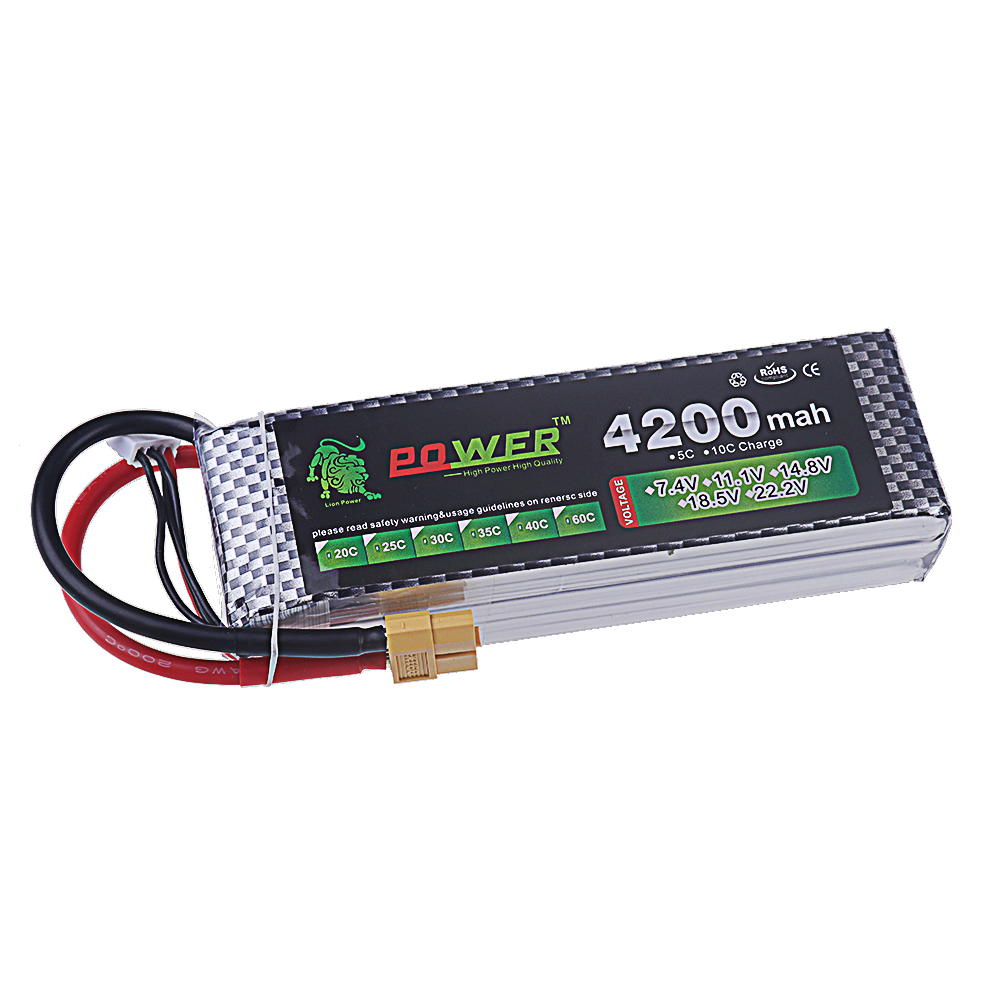 4200mAh 5200mAh 6000mAh 7200mA – 4S Lipo Battery 14.8V 6000Mah Bewertung und Preis